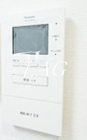セキュリティ　モニター付きインターフォンです。