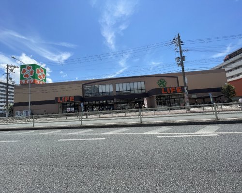 スーパー　ライフ 新北島店（スーパー）まで473m