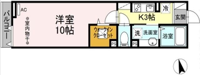 パティオ池袋の間取り写真