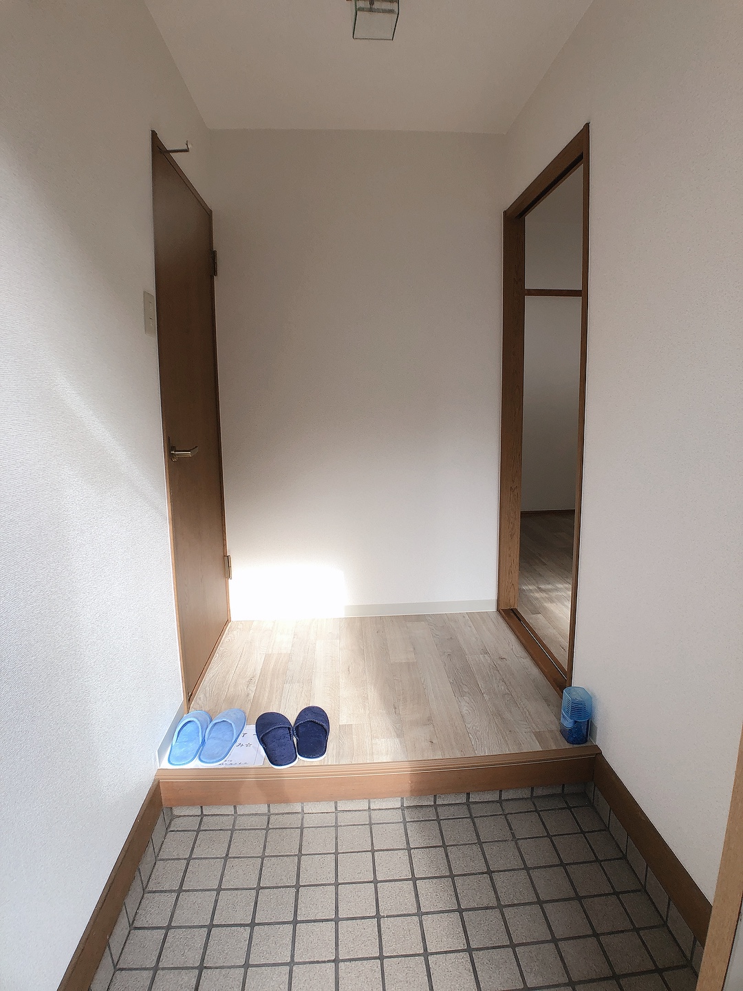 南海高野線 千代田駅 徒歩8分 2階建 築35年の玄関写真