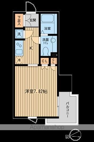 KDXレジデンス東新宿の間取り写真