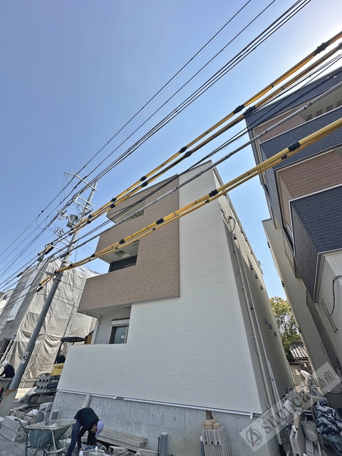 建物外観　２０２５年６月完成新築物件♪