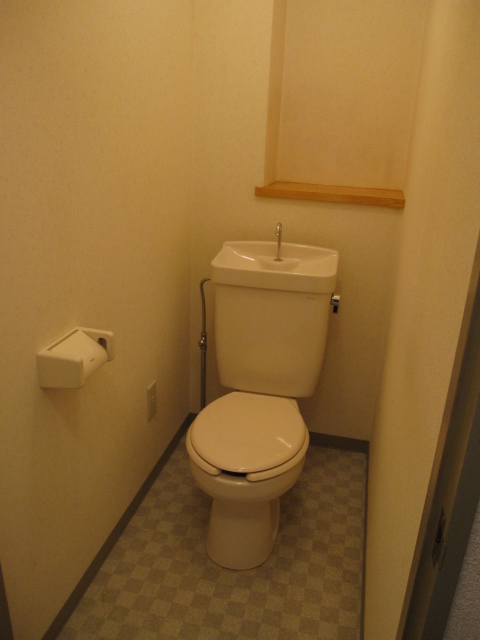 トイレ　※同物件別部屋の写真になります。
