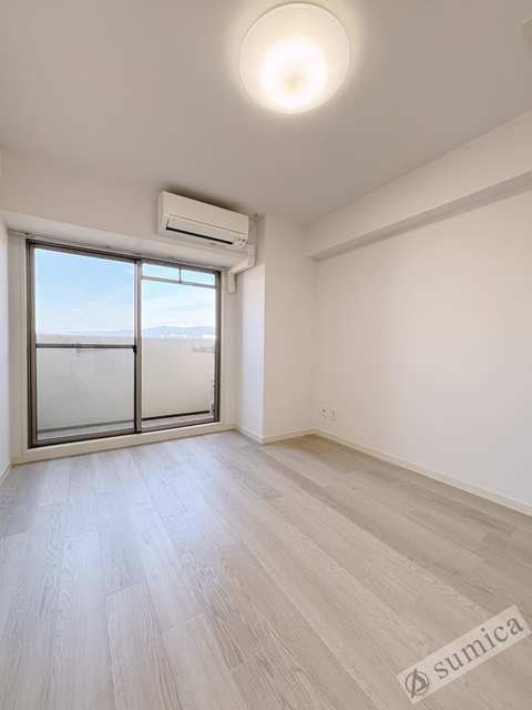 バルコニー　シンプルなお部屋です♪