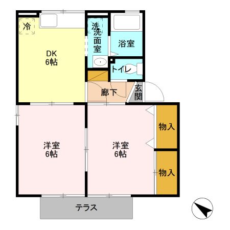 アージュ IIの間取り写真