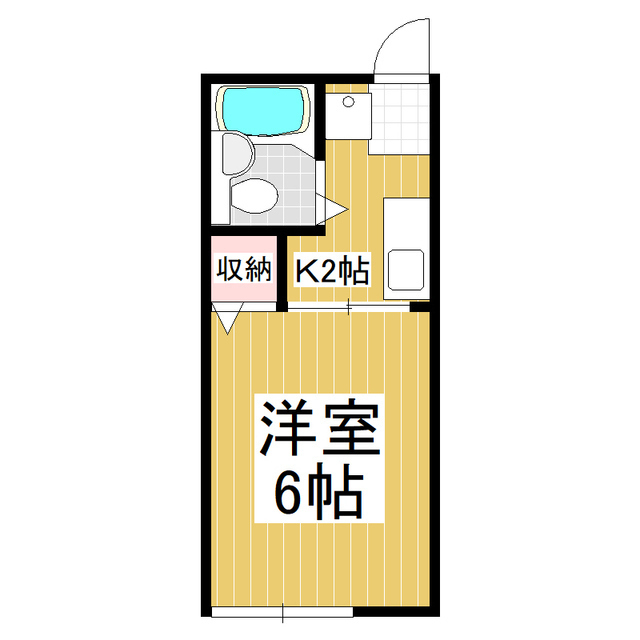 シティハイムユキコの間取り写真