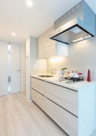 キッチン　※モデルルーム・家具、雑貨類は付帯しません