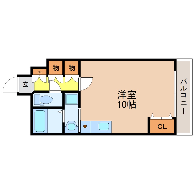 地下鉄東山線 池下駅 徒歩3分 7階建 築30年の間取り写真