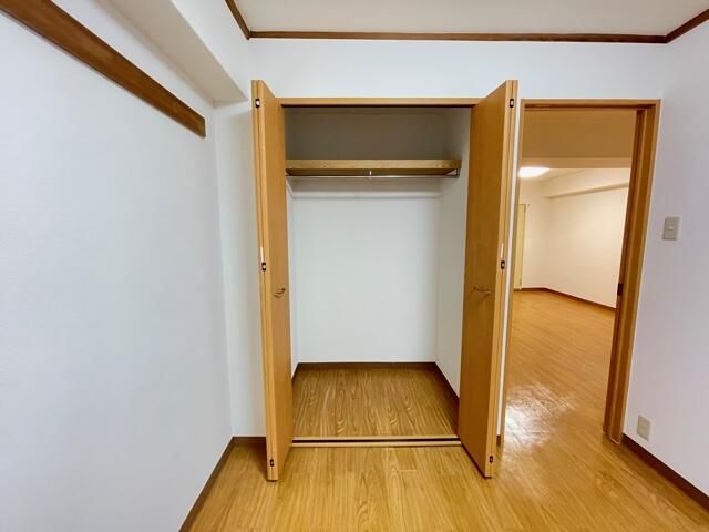 収納　たっぷりとした収納スペースです