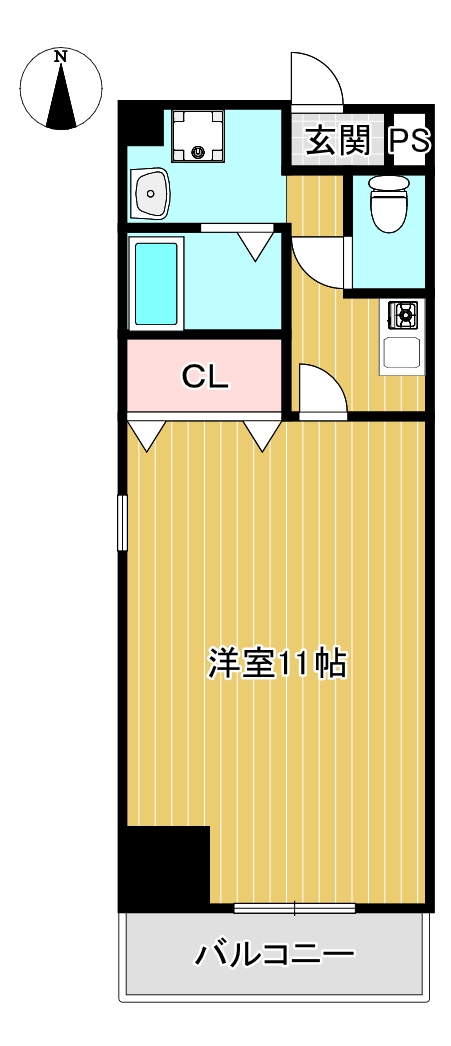 STUDIOOHZONEの間取り写真