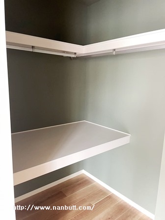 収納　ウォークインクローゼット