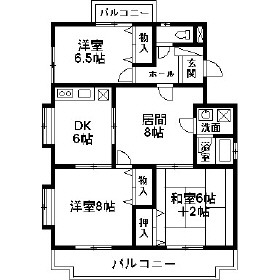 パークハイツの間取り