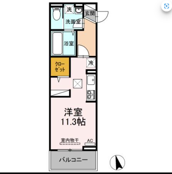 D—room天神町_間取り_0