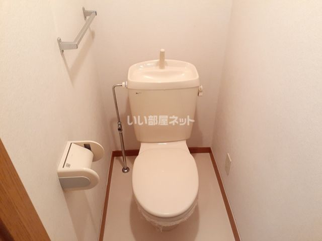 【古河市女沼のアパートのトイレ】