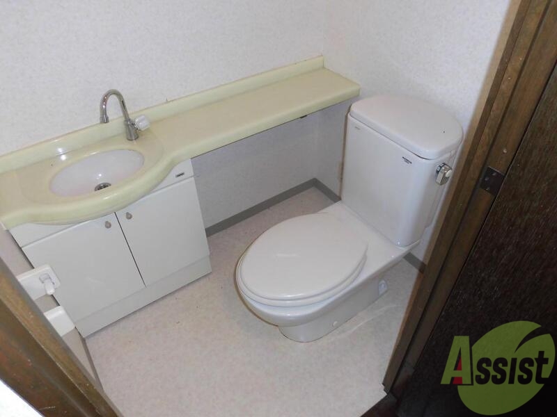 トイレ　トイレも広くて綺麗ですね