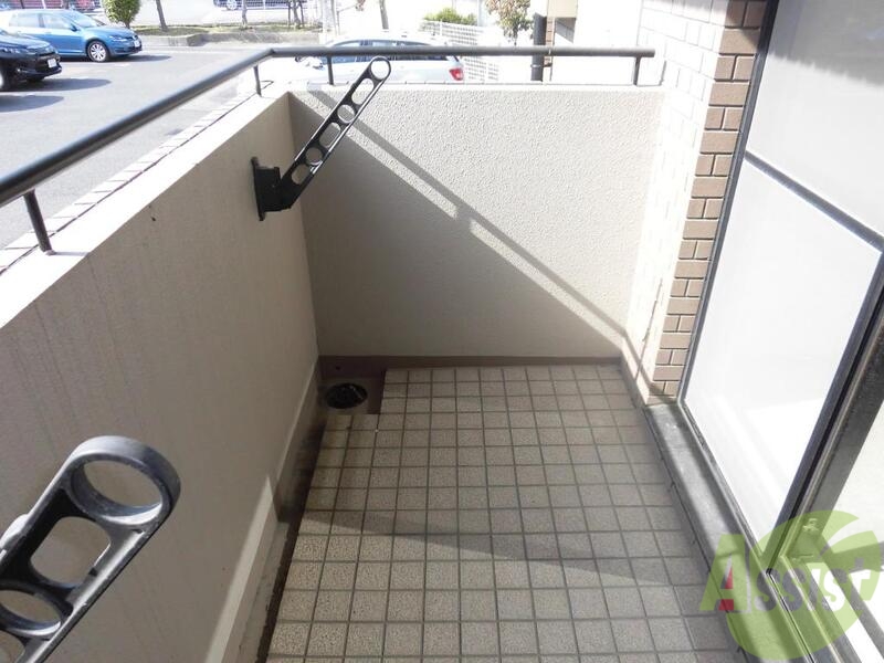 バルコニー　日当たりがいいですね