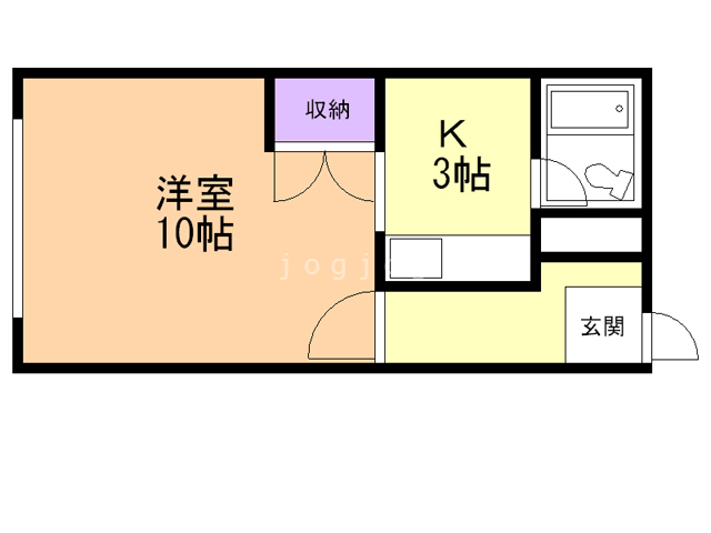 マンションなかのの間取り