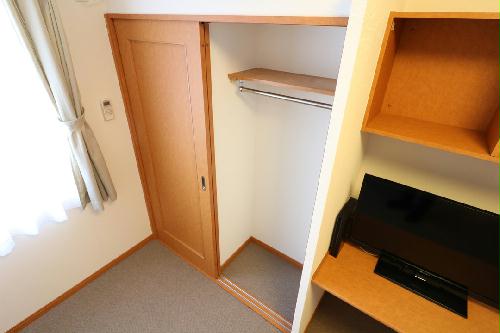 収納　大型クローゼットにより女性の方でも収納が安心