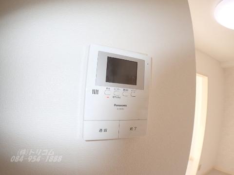 セキュリティ　カメラ付インターホン（イメージ）
