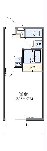 レオパレス大塩の間取り