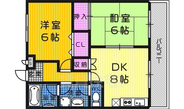 テランガザビエルの間取り