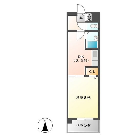 燦新町マンションの間取り