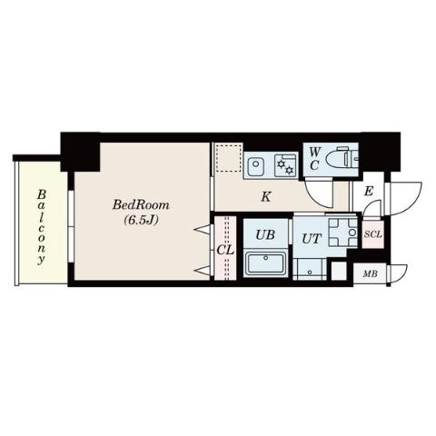 Ｓ－ＲＥＳＩＤＥＮＣＥ浅間町の間取り