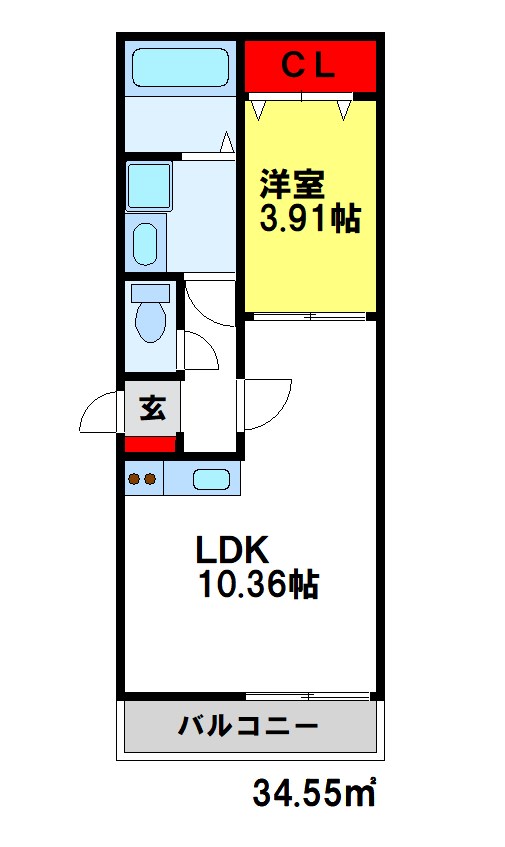 IL　GRANDE　二日市北の間取り