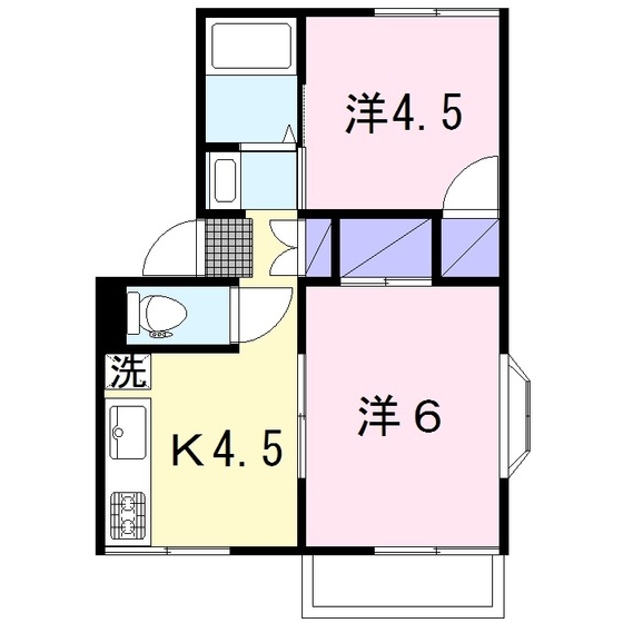 【ＴＭハイツの間取り】