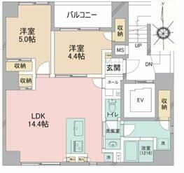 【AIFLAT ASAKUSA（アイフラット アサクサ）の間取り】