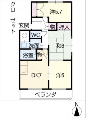 シオスの間取り