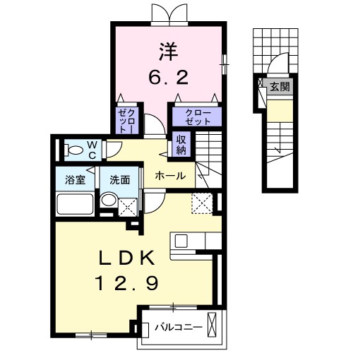 ラーマクレールIIの間取り