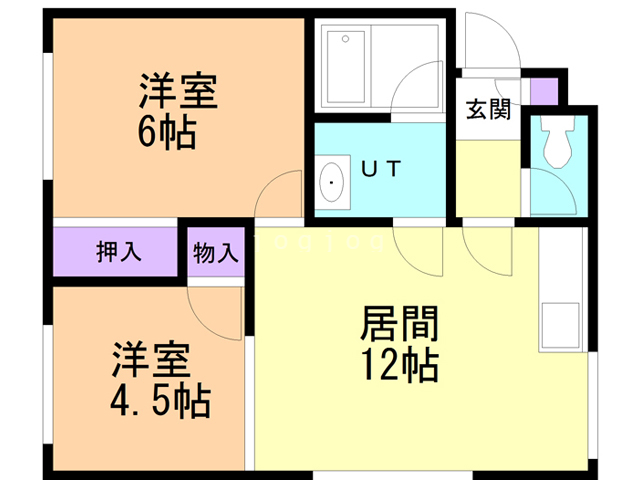 エメロード新光の間取り