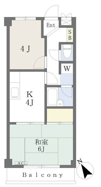 小嶋ハイツの間取り