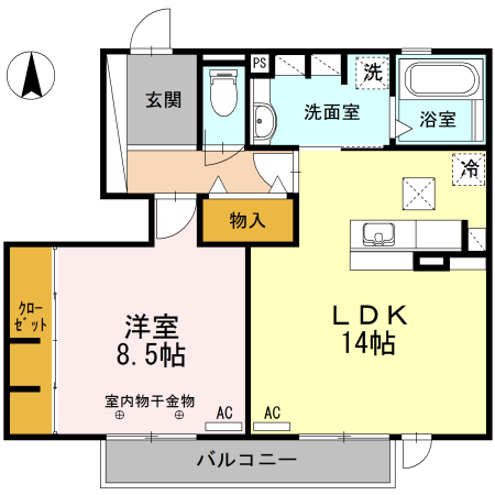 サステイナブルハウスの間取り