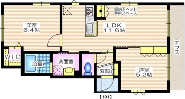 エストレーヤの間取り