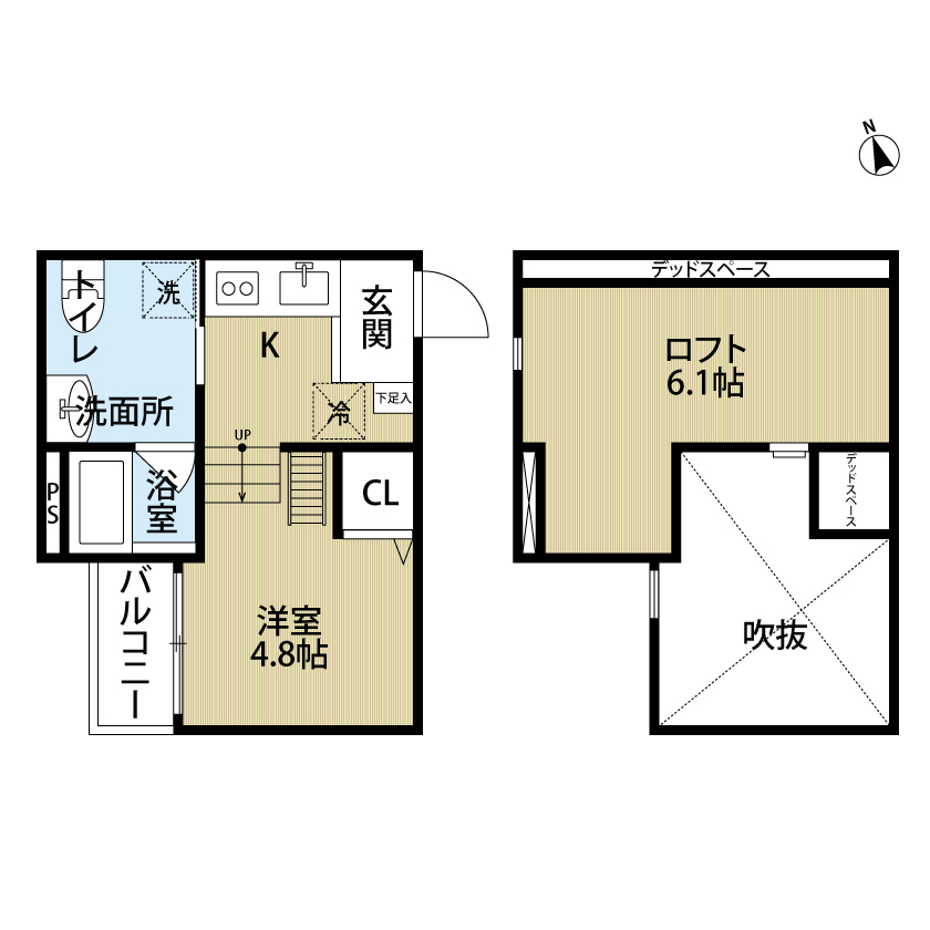 PALETTE(パレット）の間取り