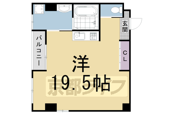 Ｍａｉｓｏｎ京都にじょうの間取り