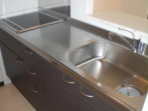 キッチン　IHヒータ＆ラジエントヒータ　ハイブリッドコンロ