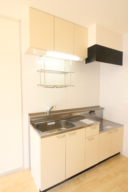 キッチン　ガスコンロ設置可能