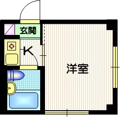 品川区小山のマンションの間取り