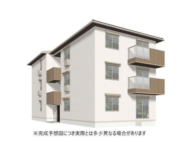 （仮称）D-ROOM長岡京市開田の建物外観