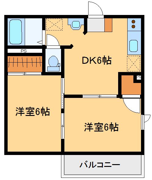 セレーブルAの間取り