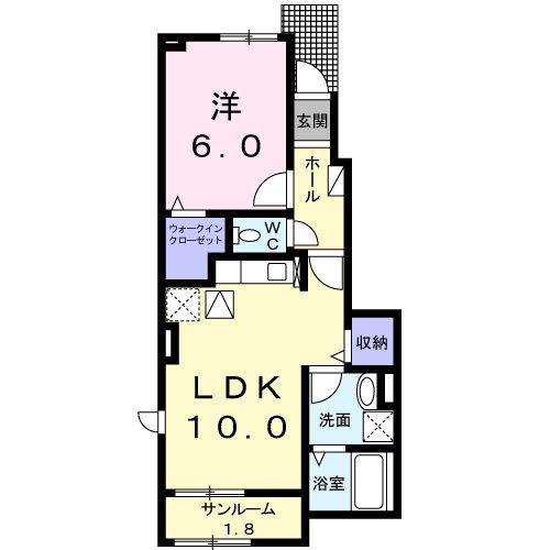 ラフレシールの間取り