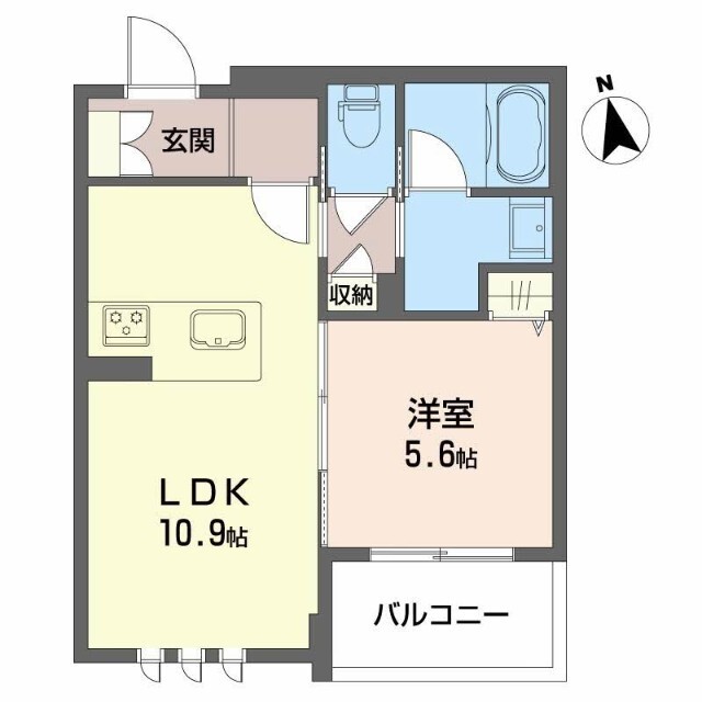 シャーメゾン加納沓井の間取り