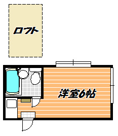 市川市湊新田のアパートの間取り