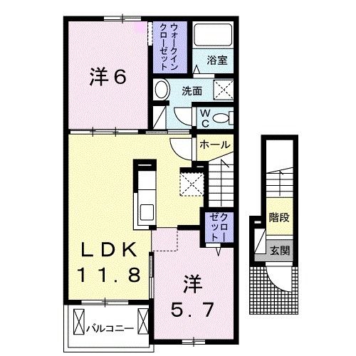 Ｓ＆Ａスクエア　XIの間取り