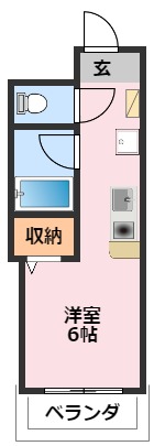 柏市あけぼののマンションの間取り