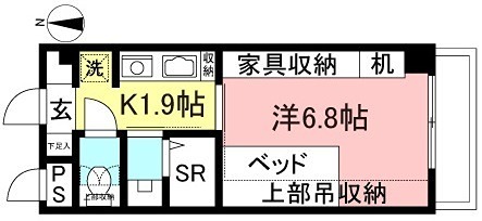 サウスフィールドの間取り