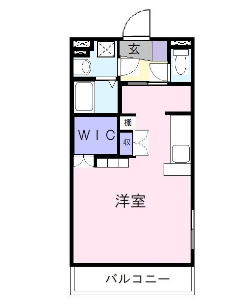 津市垂水のマンションの間取り